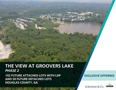 A look at Phase 2 - The View at Groovers Lake commercial space in Lithia Springs