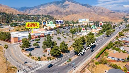A look at Up To 80,500 SF For Lease - Divisible Retail space for Rent in San Bernardino