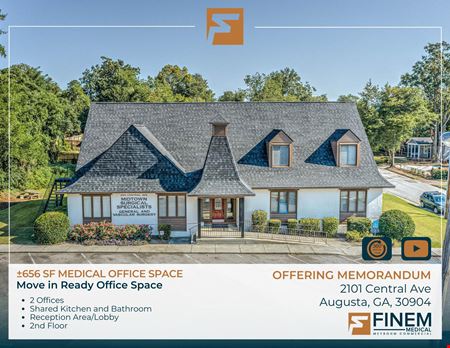 A look at ±656 SF Medical Office space commercial space in Augusta