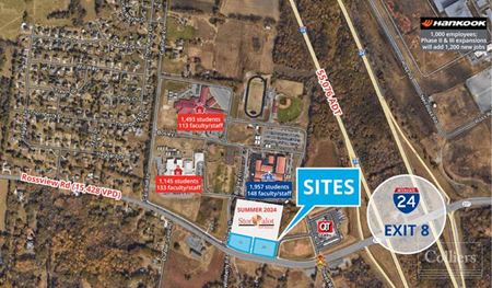 A look at Rossview Road & Bosley Lane Outparcels commercial space in Clarksville