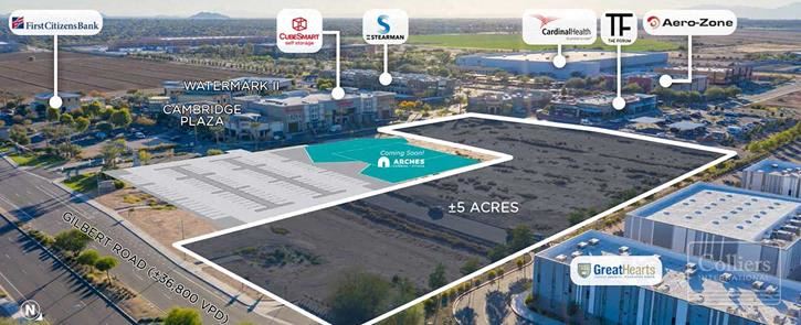 Mixed-Use Development Site for Sale or Ground Lease in Watermark