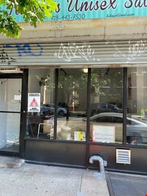 500 SF | 173 Malcolm X Blvd | Retail Space w/ Basement for Lease