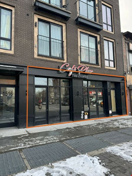 A look at 1,250 SF | 1516 Fulton Street | Retail Space with Basement & Backyard for Lease Retail space for Rent in Brooklyn