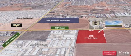 A look at Commercial Development Land- South Lubbock/114th Street Frontage commercial space in Lubbock