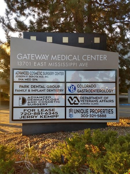 A look at Gateway Medical Center commercial space in Aurora