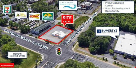 A look at 11847 Jefferson Ave. Retail space for Rent in Newport News