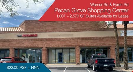A look at Pecan Grove Shopping Center commercial space in Tempe