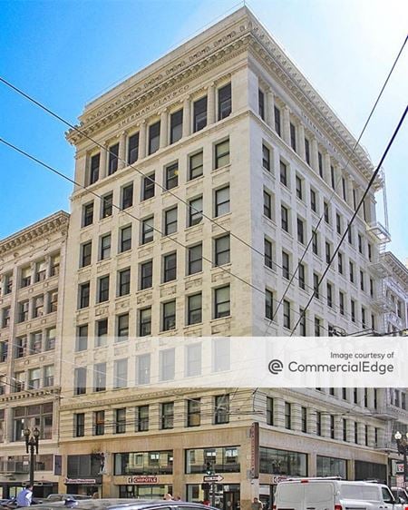 A look at Sherman Clay Building Office space for Rent in San Francisco