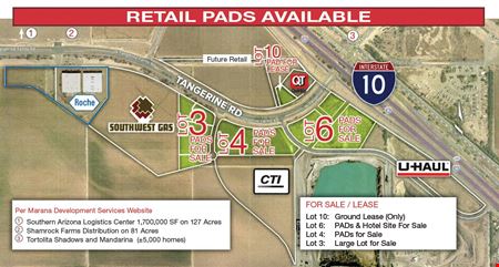 A look at Tangerine Commerce Park commercial space in Marana