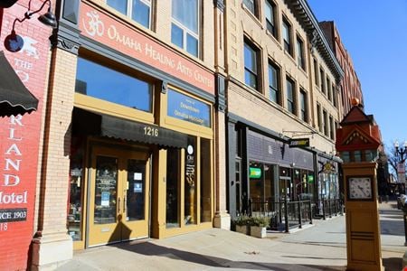 A look at 1216 Howard Street Retail space for Rent in Omaha