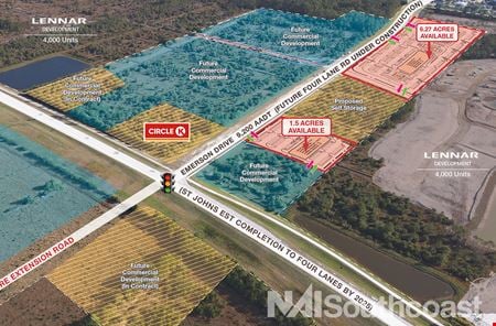 A look at Palm Vista Retail Development commercial space in Palm Bay