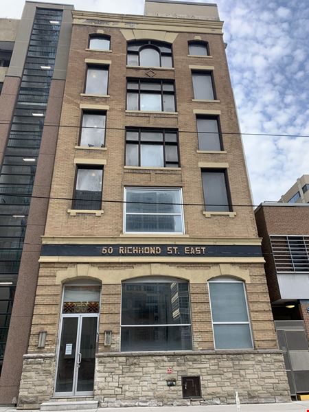 A look at 50 Richmond Street East commercial space in Toronto
