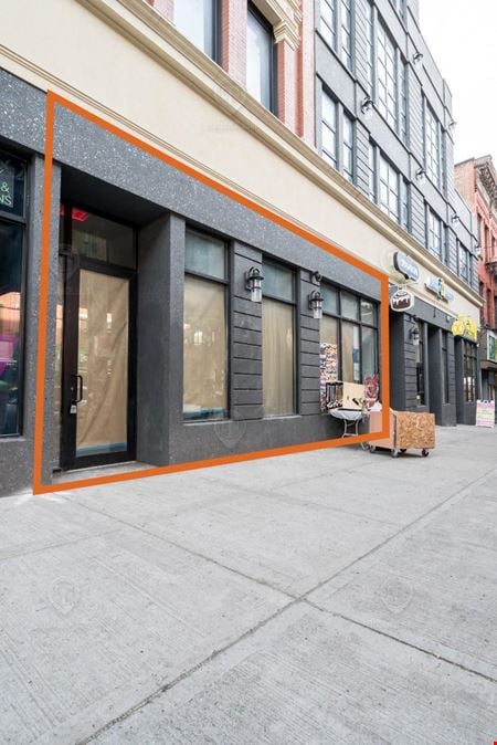 A look at 1,100 SF | 812 Broadway | Vanilla Box Retail Space for Lease in New Development Retail space for Rent in Brooklyn