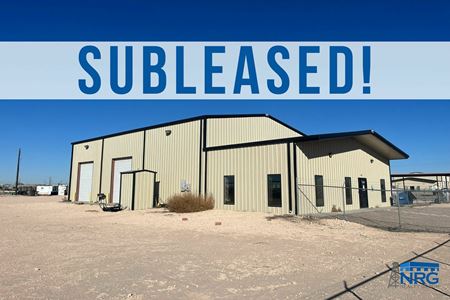 A look at Crane Served, 2 Drive-Through Bay Shop on ±2 Acres - Leased! Industrial space for Rent in Midland