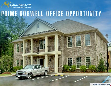 A look at Prime Roswell Office Opportunity | ± 3,100 SF | 6.8% Cap Rate commercial space in Roswell