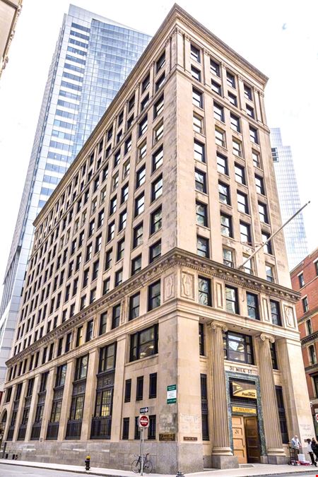 A look at 31 Milk Street Office space for Rent in Boston