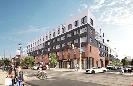 A look at 2,550 SF - 15,500 SF | New Construction in Brewerytown | The Gio Retail space for Rent in Philadelphia