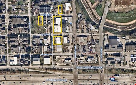 A look at For Sale I Three Office/Warehouse Buildings (±19,300 SF) on Adjacent Lots Totaling 0.67 Acres, Plus Two Nearby Lots commercial space in Houston