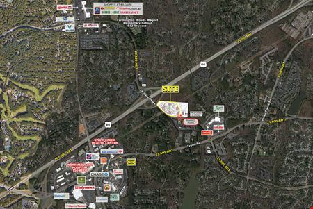 A look at SE Cary Pkwy & US-64 commercial space in Cary