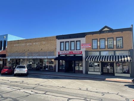 A look at 114 N Locust St Retail space for Rent in Denton