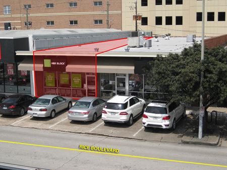 A look at 2424 Rice Boulevard commercial space in Houston