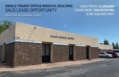 A look at 7509 N 35th Ave commercial space in Phoenix