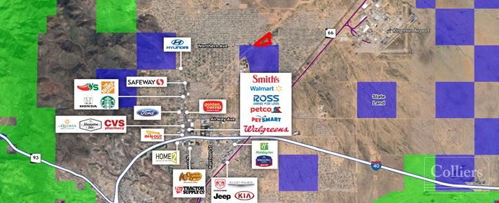 Multifamily Zoned Vacant Land for Sale in Kingman