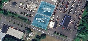 Two flex/retail buildings for lease