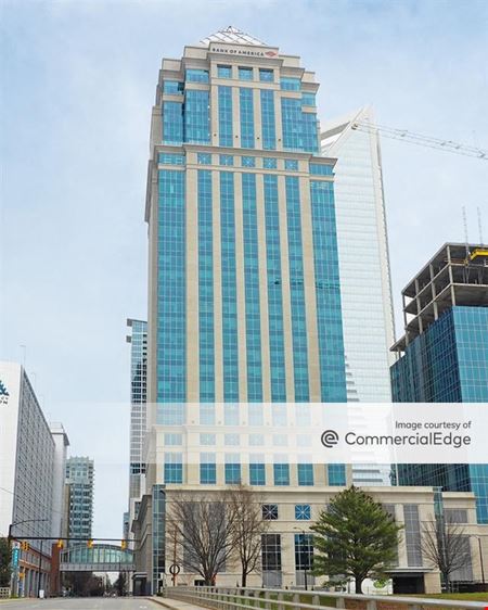A look at Bank of America Tower Commercial space for Rent in Charlotte