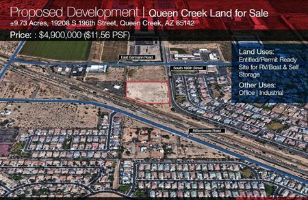 A look at 19208 S 196th Street commercial space in Queen Creek