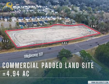 A look at Commercial Padded Land Site | ±4.94 Acres commercial space in Brunswick