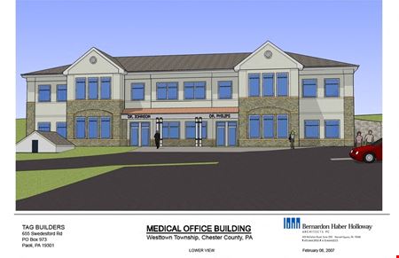2,000-16,800 SF | 1074 Wilmington Pike | New Construction Medical Office for Lease - West Chester