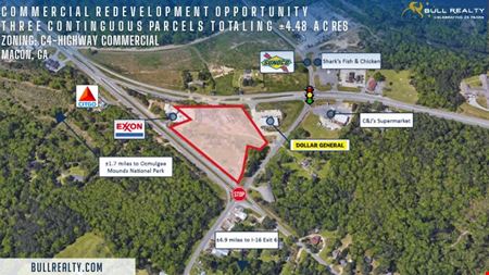A look at Commercial Redevelopment Opportunity | ±4.48 Acres commercial space in Macon