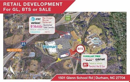 A look at Retail Development Land | GL, BTS or Sale commercial space in Durham