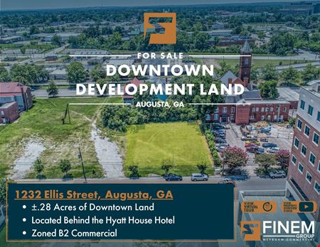 A look at Ellis Street Downtown Augusta Development Site commercial space in Augusta