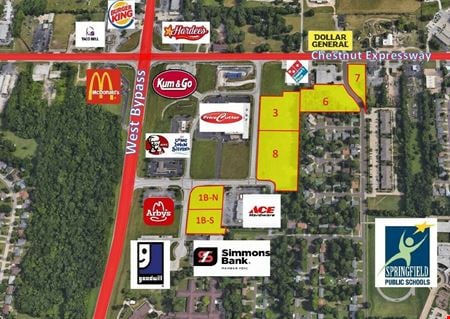 A look at COMMERCIAL LOTS CHESTNUT & WEST BYPASS commercial space in Springfield