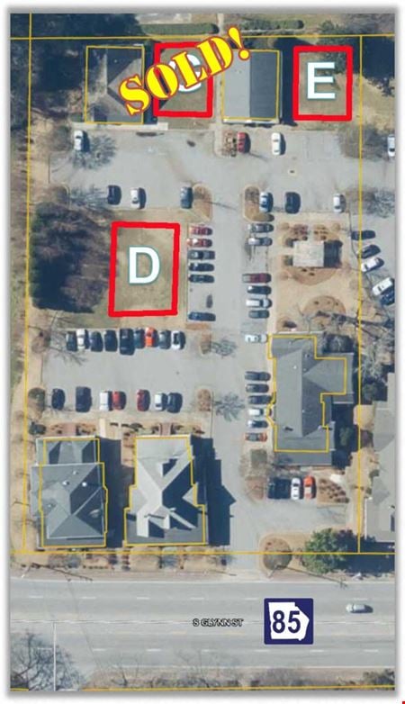 A look at 2 Land Parcels for Sale - Burks Square commercial space in Fayetteville