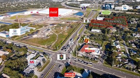 A look at US 301 and Courtney Palms commercial space in Tampa