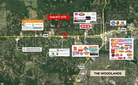 A look at 2.87 Acres FM 1488 commercial space in Magnolia