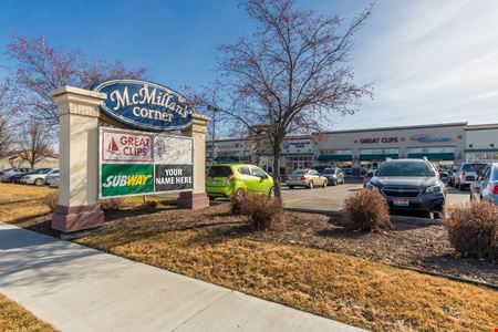 A look at McMillans Corner Retail space for Rent in Boise