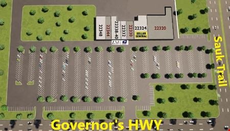 A look at Governor's Plaza commercial space in Richton Park