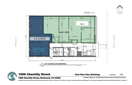 A look at 1806 Chantilly Street Commercial space for Rent in Richmond