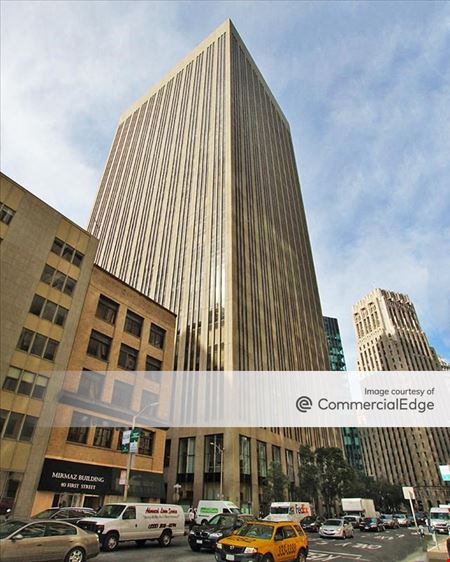 A look at 525 Market Street Office space for Rent in San Francisco
