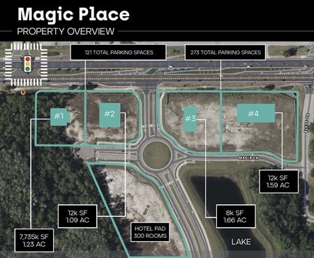 A look at Magic Place commercial space in Kissimmee