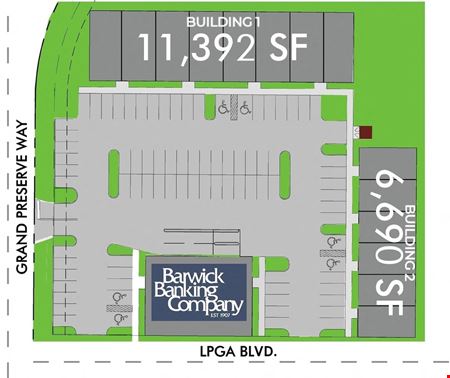 A look at Grand Preserve | LPGA Blvd Office/Retail Pads For Sale commercial space in Daytona Beach