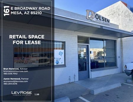 A look at 161 East Broadway Road commercial space in Mesa