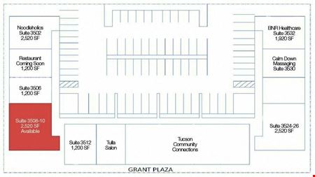 A look at Grant Plaza commercial space in Tucson