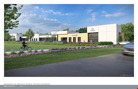 A look at The Shoppes at Magnolia Beach, Build-to-Suit Office space for Rent in Denham Springs