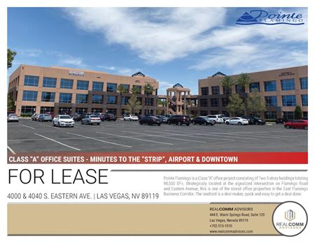 A look at Pointe Flamingo Commercial space for Rent in Las Vegas