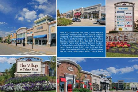 A look at Colony Place Retail space for Rent in Plymouth